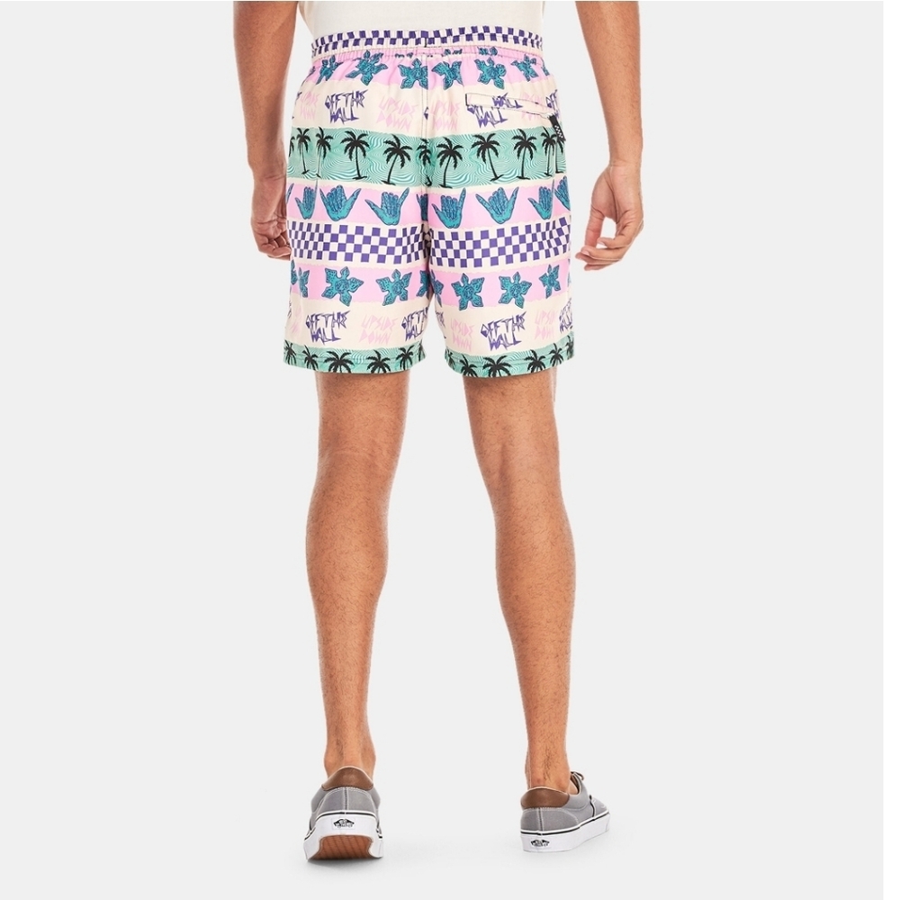 Vans Stranger Things Men Medium Swim Upside Down 80s Boardshorts 092025 - Picture 2 of 4